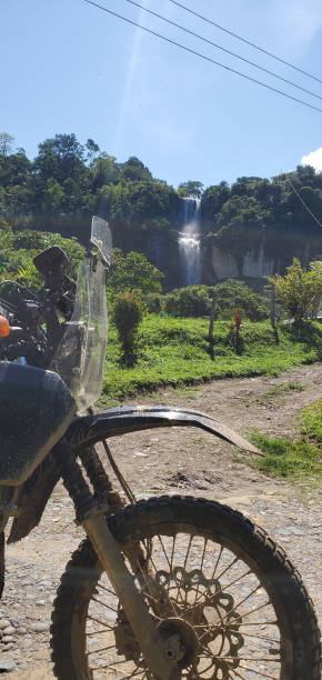istock De los caballeros waterfall in Santander Colombia 1406752042