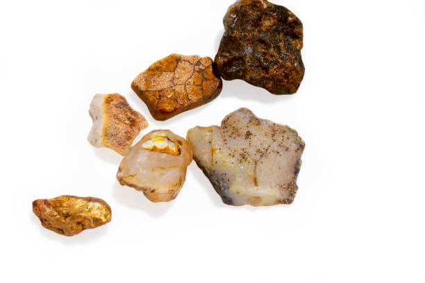 istock Colorful collection of small river stones 1406755451