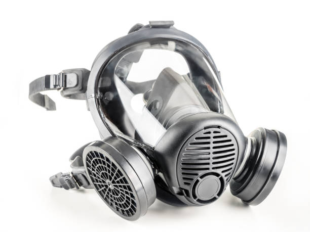 istock Full facepiece respirator 1406765375