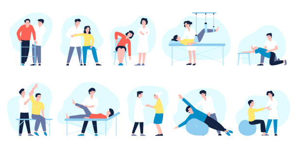 Fisioterapia Ilustraciones - Banco de fotos e imágenes de stock - iStock Fisioterapia Ilustraciones - Banco de fotos e imágenes de stock - iStock