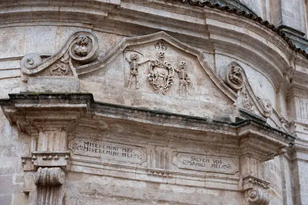 Photo of Scenic church of Purgatory in the city center of Matera, Southern Italy