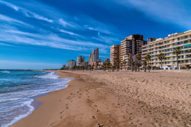 istock El Campello sandy beach Spain near Benidorm with seafront and apartments 1406772483