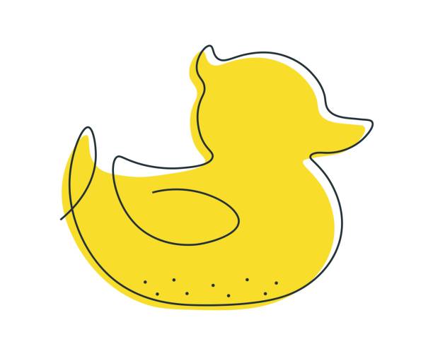 730+ Rubber Duck Outline Stock Illustrations, Royalty-Free Vector