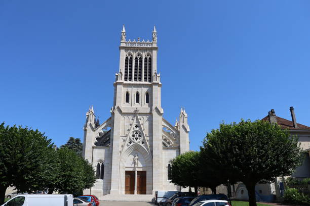 istock Belley - Saint Jean Baptiste cathedral 1406780236