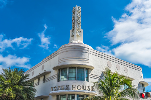 Essex Art Deco Hotel Miami Beach Florida Miami Beach has beautiful art deco hotels restaurants shops and stores. The place to be