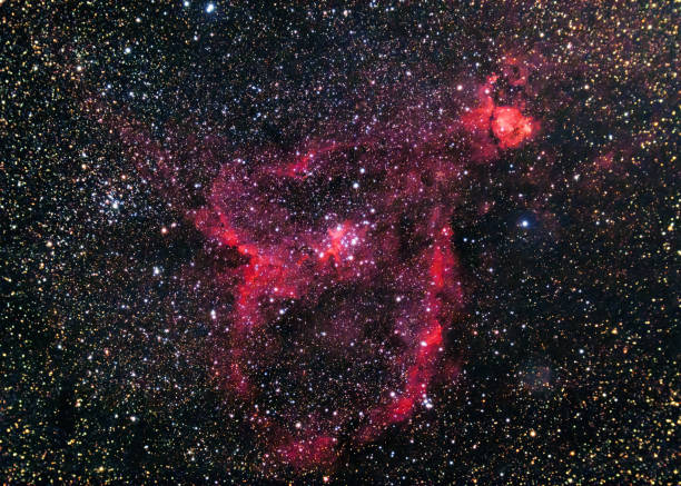 istock Sky with dense stars seen from a telescope 1406782269