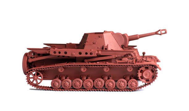 istock Scale model of old vehicle 1406788679
