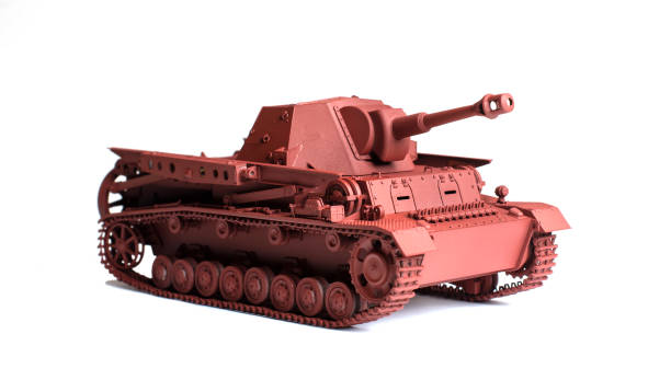 istock Scale model of old vehicle 1406788680