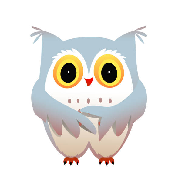 istock Cute Baby Owl Illustration Clipart for Kids 1406790784