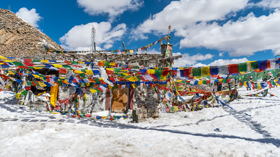 KhardungLa or Khardung Pass is a mountain pass in the Leh district of the Indian union territory of Ladakh.