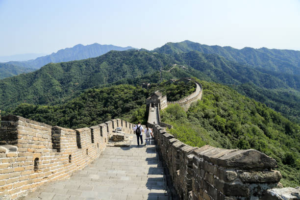 The great wall of China stock photo