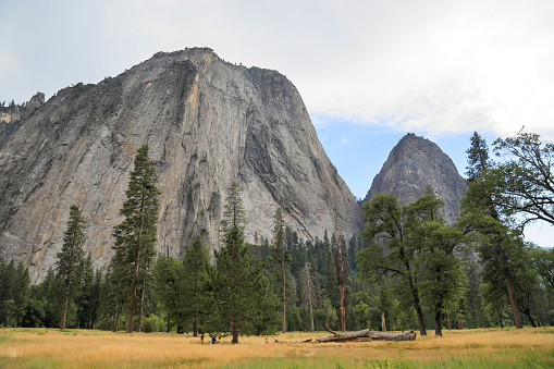 El Capitan and Merced River in the Autumn, Yosemite National Park.