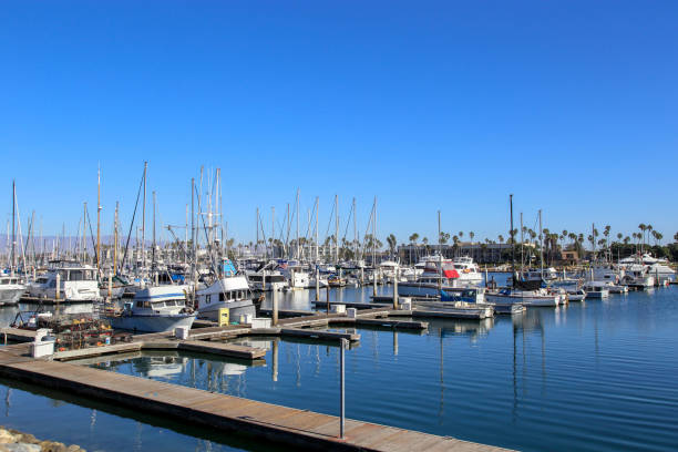 istock Vintage Marina in Oxnard California 1406805065