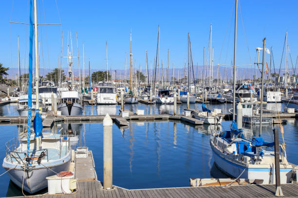 istock Vintage Marina in Oxnard California 1406805066