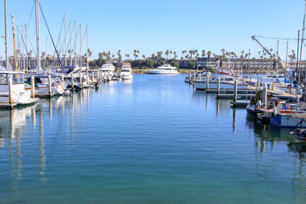 istock Vintage Marina in Oxnard California 1406805067
