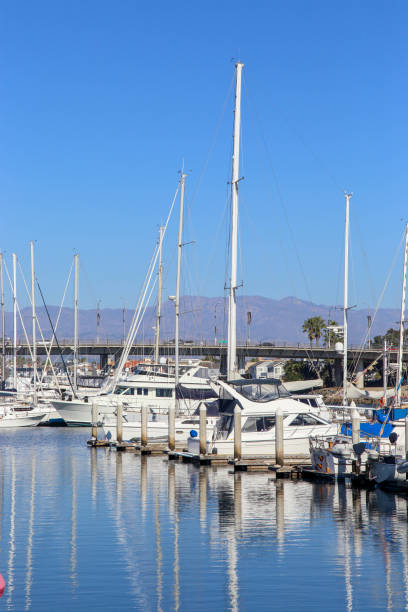 istock Vintage Marina in Oxnard California 1406805072
