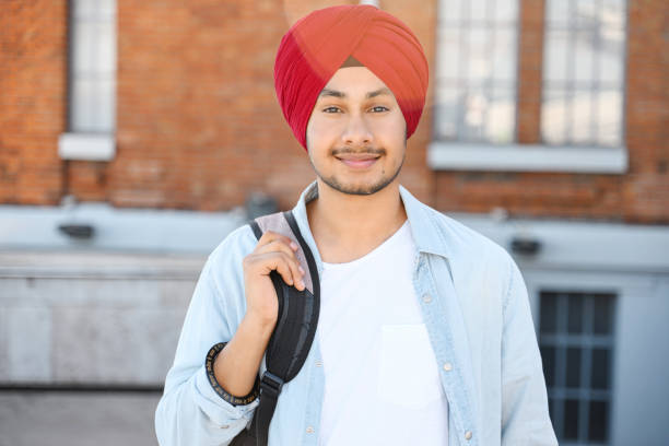 istock Inspired Indian male student with backpack outdoors 1406805779