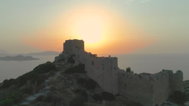 The castle ruins of Kritinia