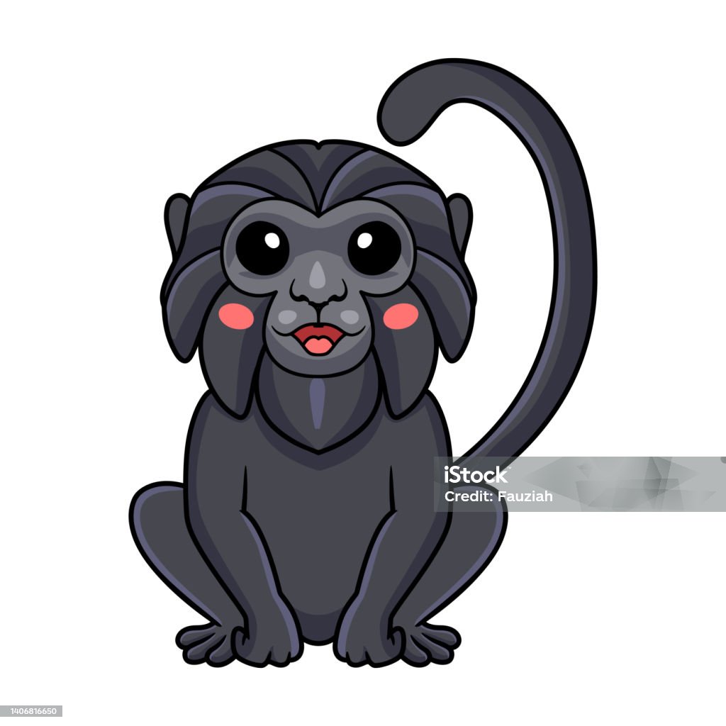 Vetores de Desenho Animado De Macaco De Goeldi Bonito Sentado e mais  imagens de América do Sul - América do Sul, Animal, Brasil - iStock