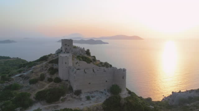 The castle ruins of Kritinia
