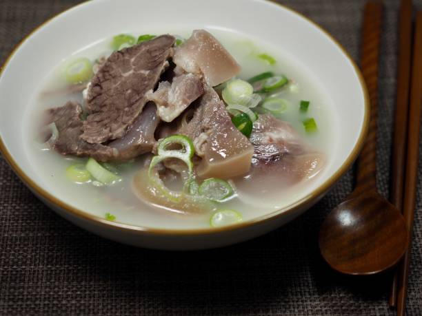 istock Korean traditional food beef bone soup 1406834502