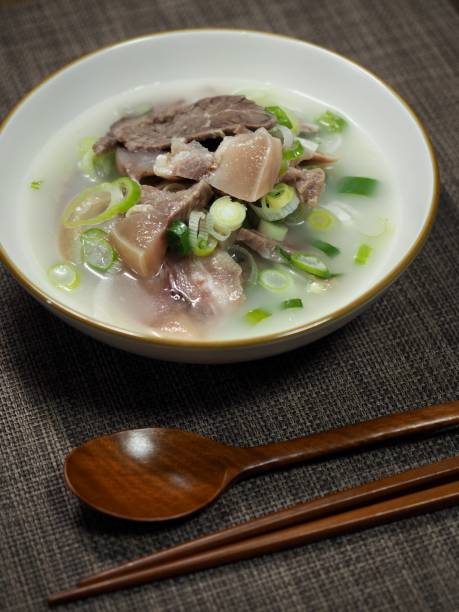 istock Korean traditional food beef bone soup 1406834525