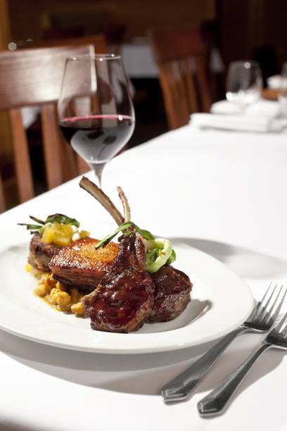 istock Traditional Fine Dining Restaurant Dishes 1406842370