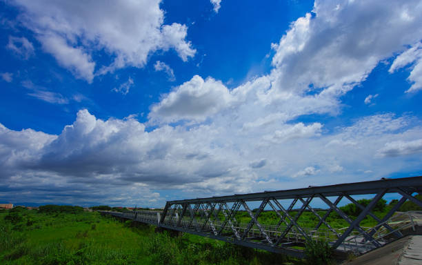 Huwei Steel Bridge was financed by Dai-Nippon Sugar Co., , designed by the British. It is one of only a few bridges used by sugar factory trains in Taiwan.