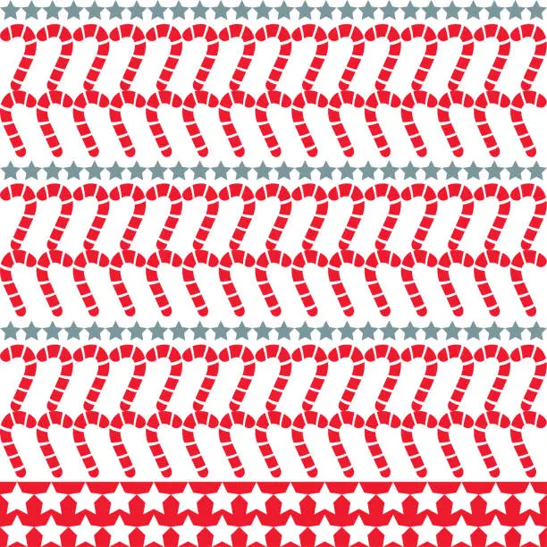 Vector illustration of Christmas Pattern