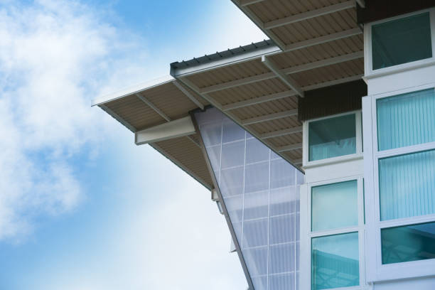 istock Modern office buildings with big glass windows 1406847911