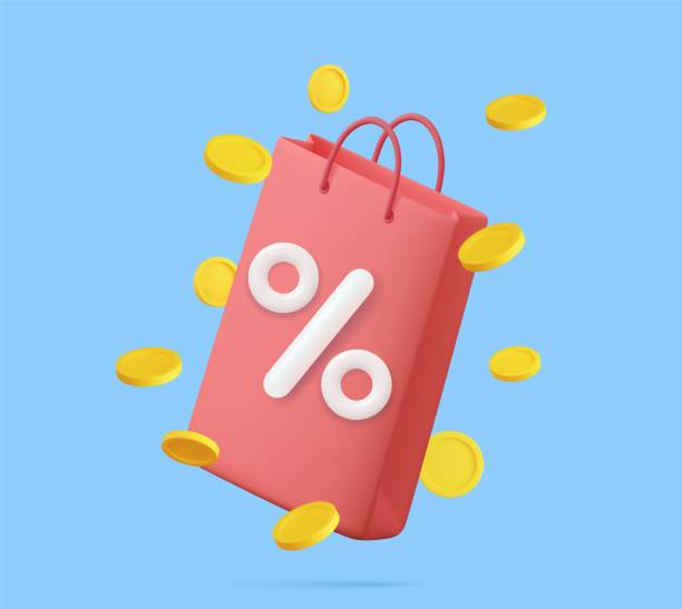 istock Shopping bag, handbag. Sale, discount, promotion, shopping concept. 1406853384