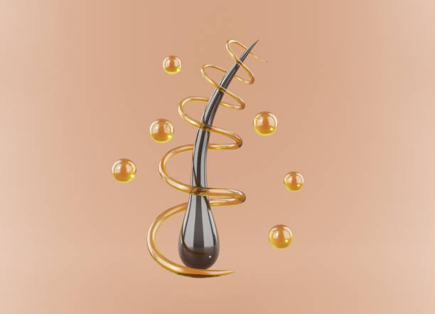 istock Repairing Hair with Shampoo 1406857402