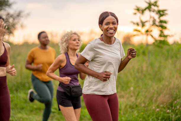 istock Outdoor Countryside Running Group 1406857464