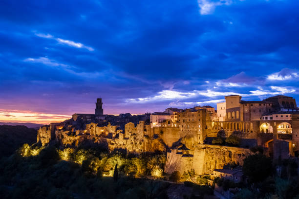 istock Old Town of Pitigliano - Tuscany 1406857758