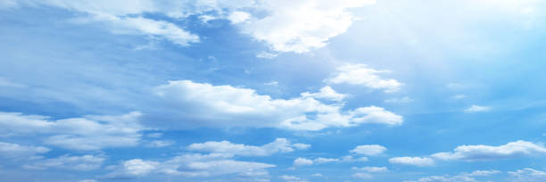 istock Beautiful blue sky cloudsfor background. Panorama of sky. 1406862445