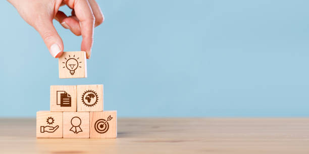 istock Business management, knowledge, new ideas for company growth 1406863764