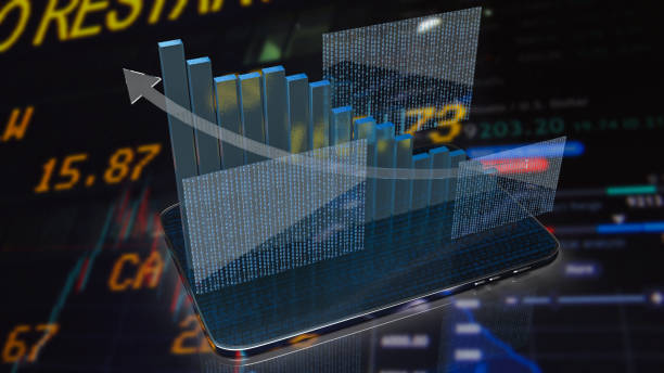 istock The chart on tablet for business concept 3d rendering 1406864923