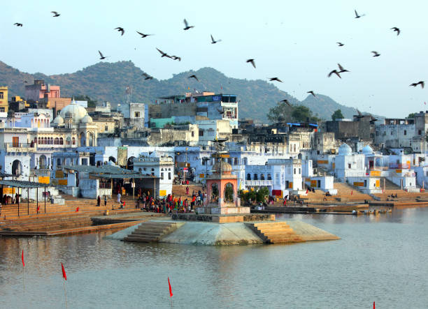 holy lake in Pushkar India