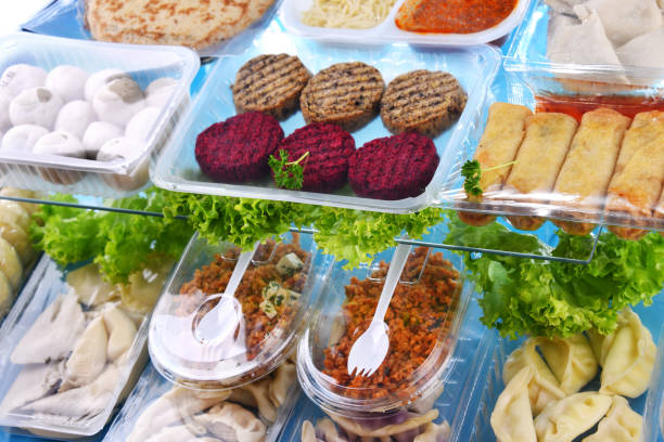 istock A variety of prepackaged food products in plastic boxes 1406874527