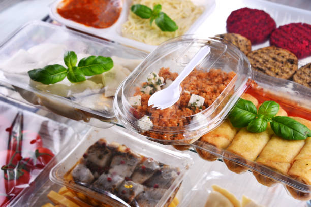 istock A variety of prepackaged food products in plastic boxes 1406874536