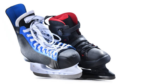 istock A pair of ice skates isolated on white 1406887412