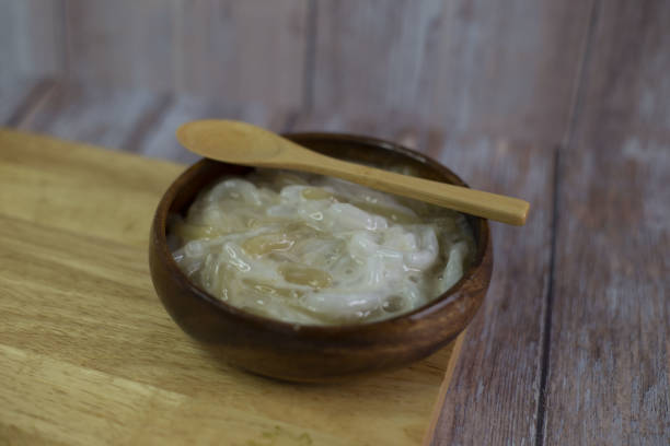 istock Thai dessert, Pla Krim Khai tao. 1406891422