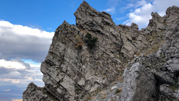 istock unusual structures of cliffs in the mountains, cliffs and landscapes 1406900144