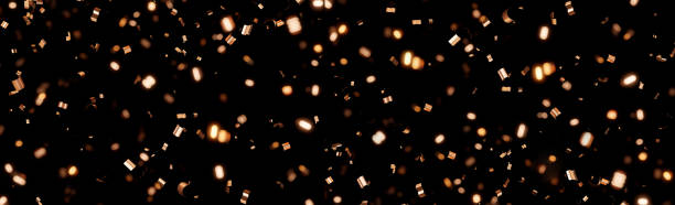istock banner background 3d confetti glitter golden festive concept 1406900575