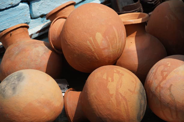 istock lots of pot image in india 1406900723