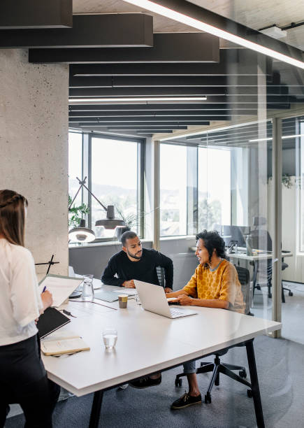 istock Business people having a meeting 1406901725