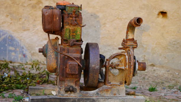 istock old generator in rural area 1406905506