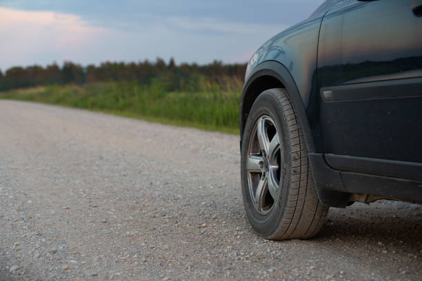 istock very dirty offroad car covered in mud in sunny forest 1406906764