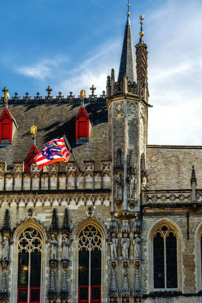 istock Bruges, Belgium - Town Hall, Burg Square 1406906968