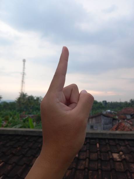istock index hand pointing up to the sky 1406920234